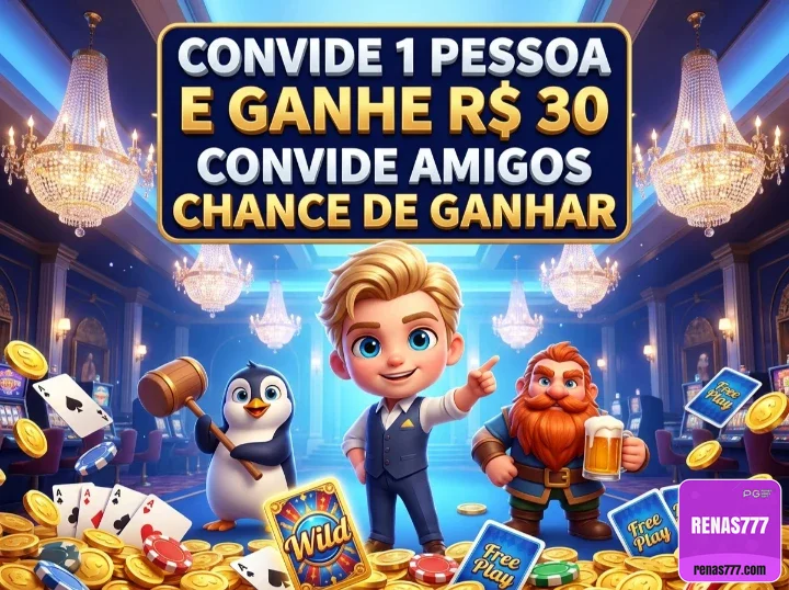 renas777 - bônus exclusivo - Bônus de Primeiro Depósito